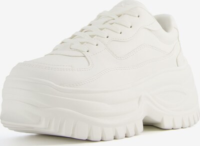 Sneaker low Bershka pe alb, Vizualizare produs