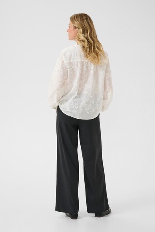 Cream Bluse 'Hilda' i hvid