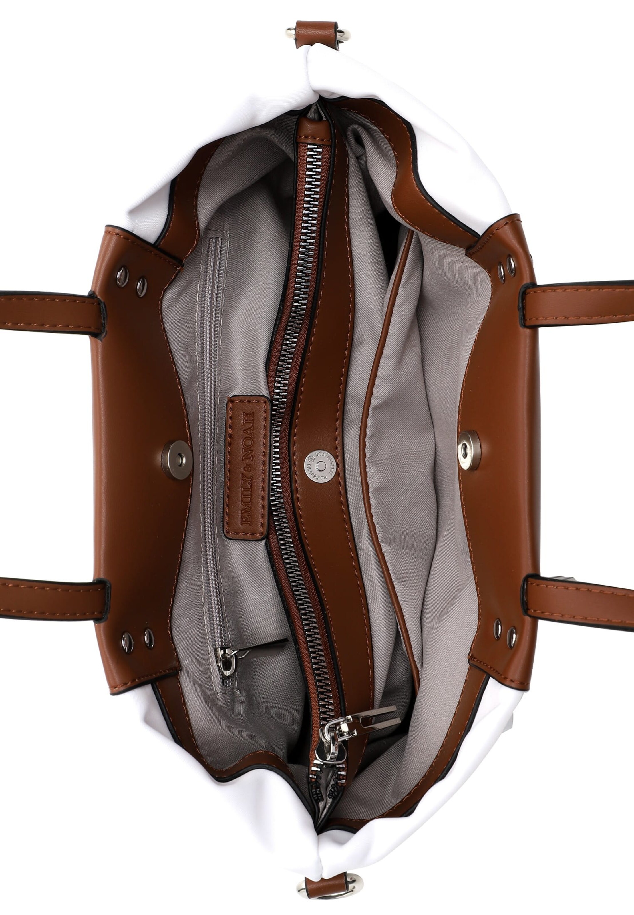 Emily & Noah Shopper 'Elaura' in Weiß