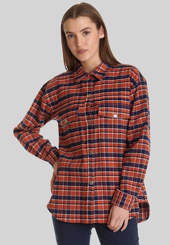 GREENBOMB Blouse in Oranje: voorkant