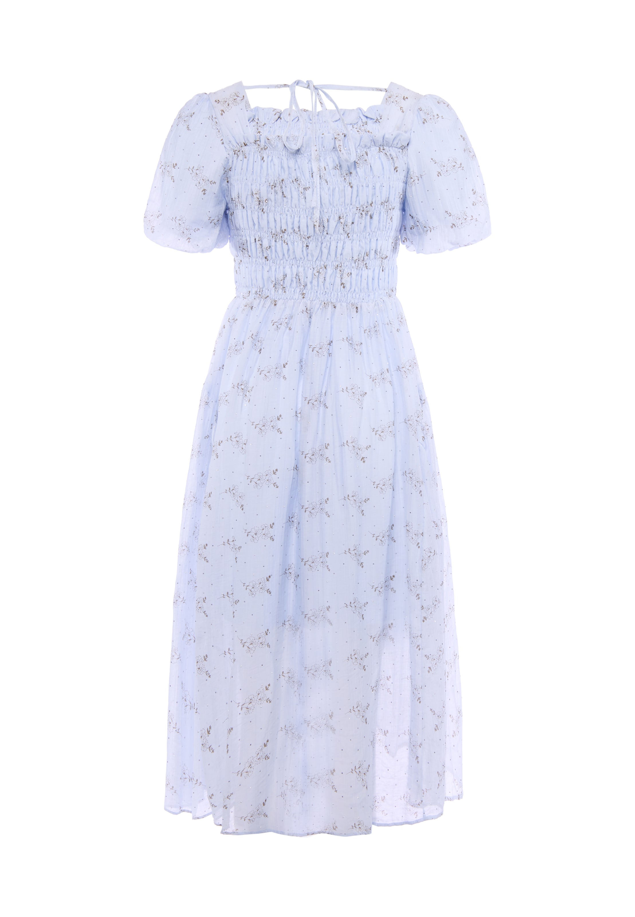 Robe usha BLACK LABEL en bleu