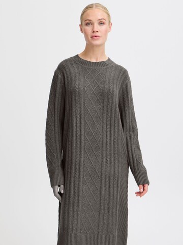 b.young Knit dress 'MEDI' in Grey