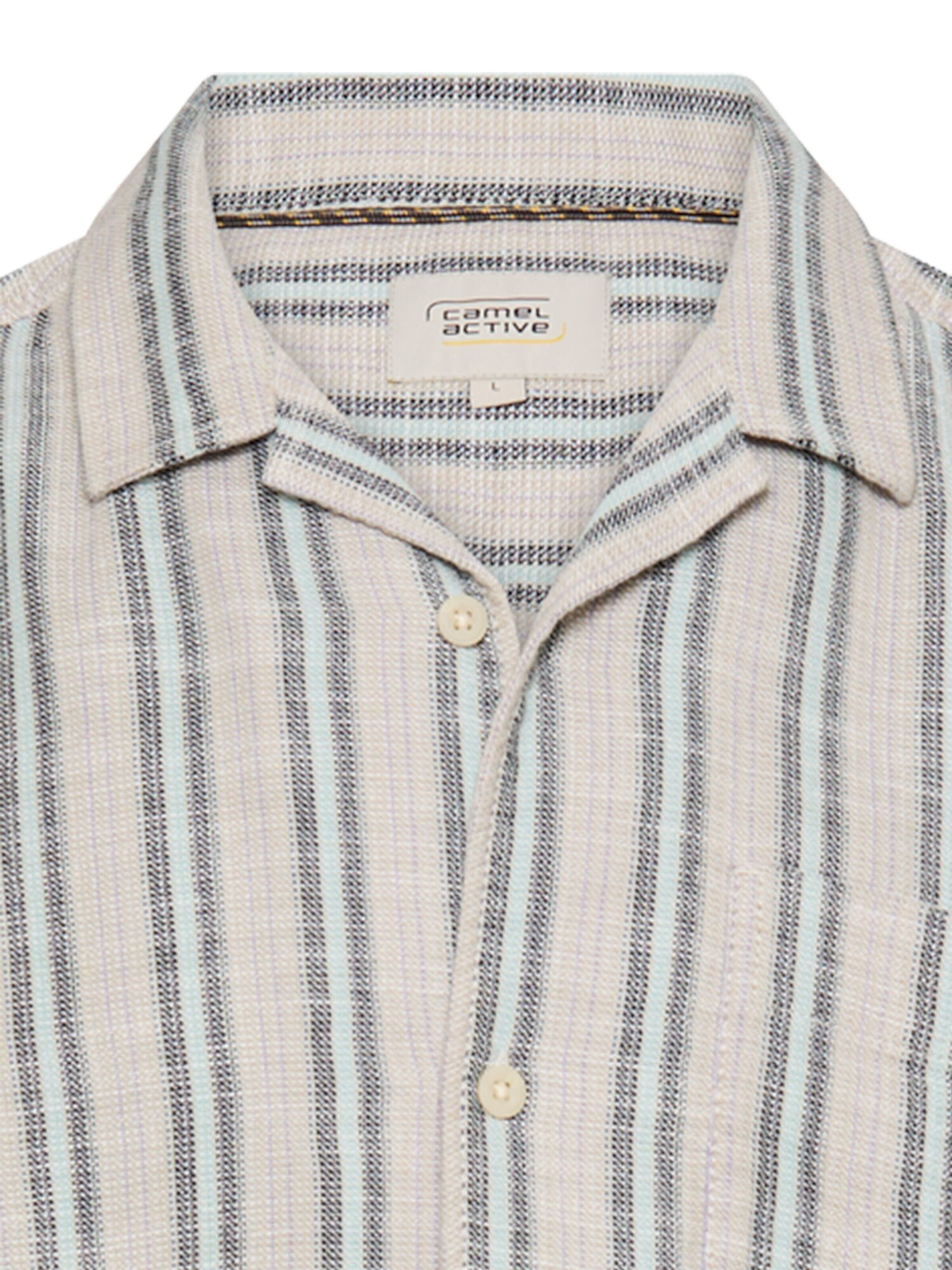 CAMEL ACTIVE Regular fit Button Up Shirt in Beige