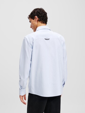 Karl Lagerfeld Comfort fit Ing 'IKON' - kék
