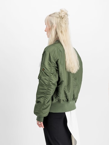 ALPHA INDUSTRIES Between-Season Jacket 'MA-1 Heritage' in Green