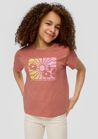 T-Shirt s.Oliver en rouge : devant