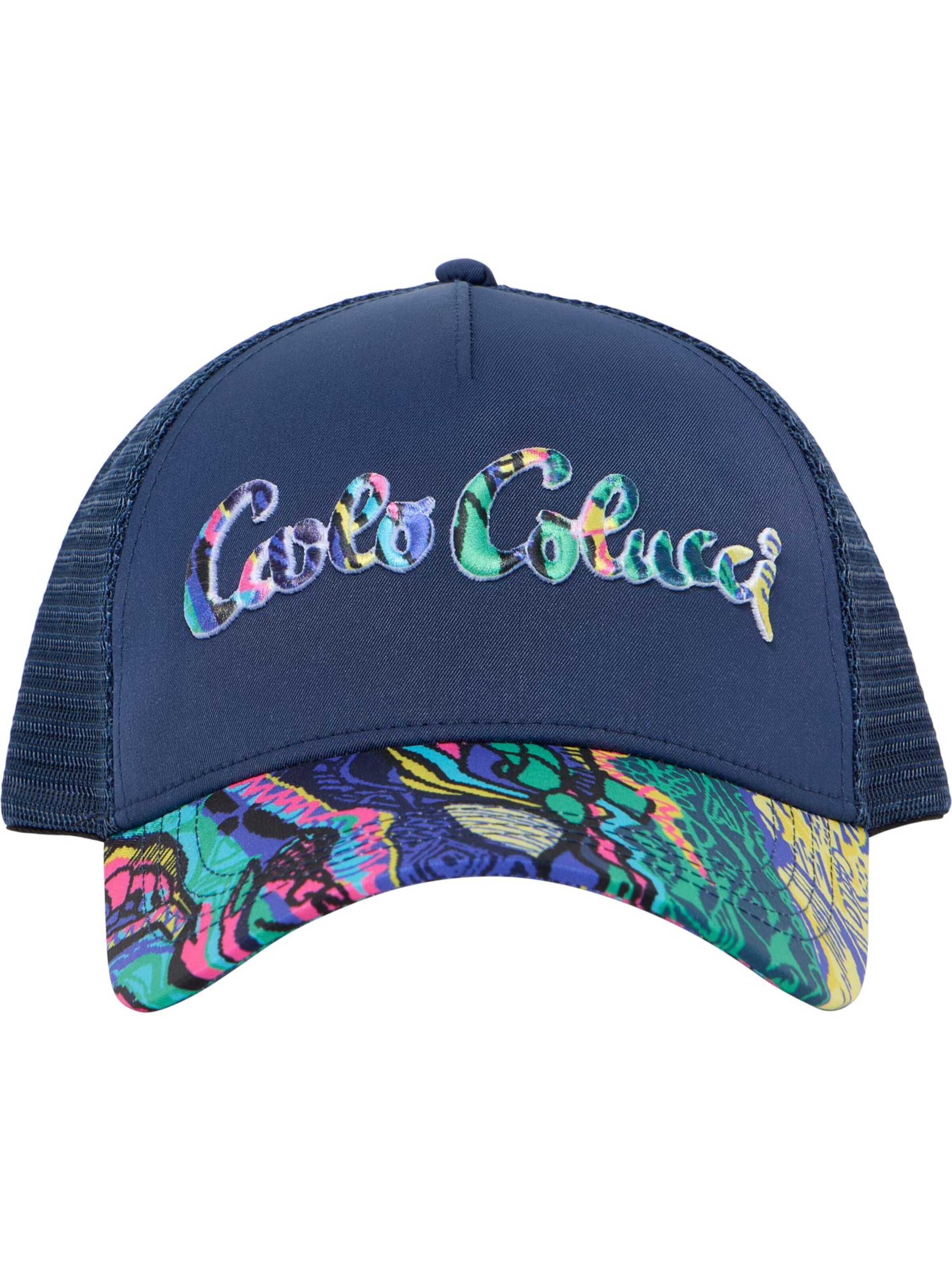 Carlo Colucci Pet 'Dieghi' in Blauw: voorkant