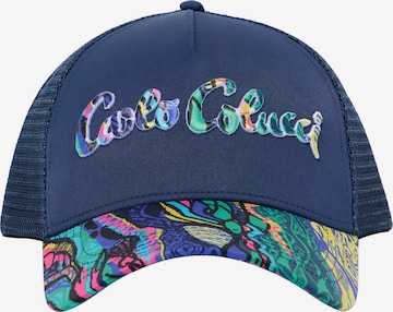 Casquette 'Dieghi' Carlo Colucci en bleu : devant