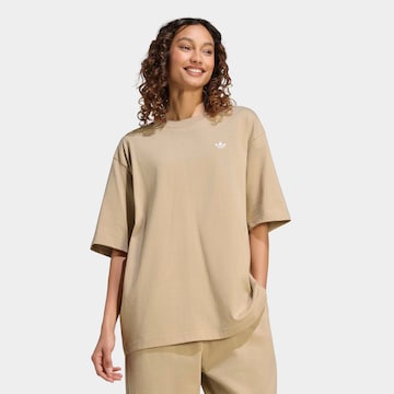 ADIDAS ORIGINALS Shirt 'Essentials' in Beige: front