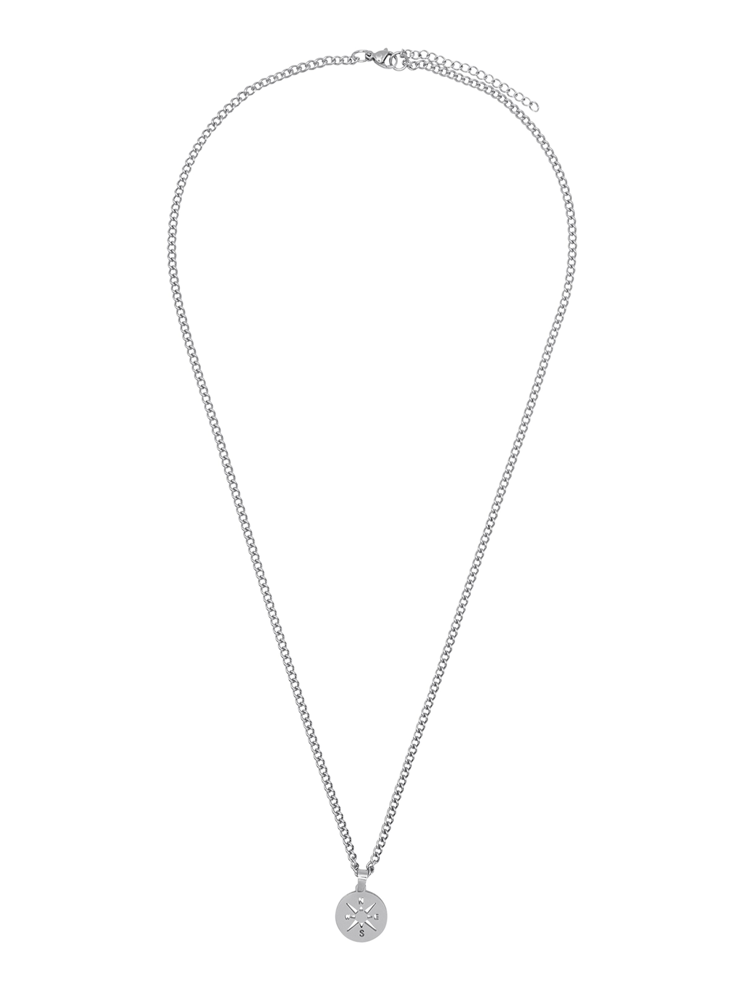 Chaîne 'Samir' Heideman en argent : devant