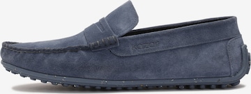 Kazar - Mocasines en azul: frente