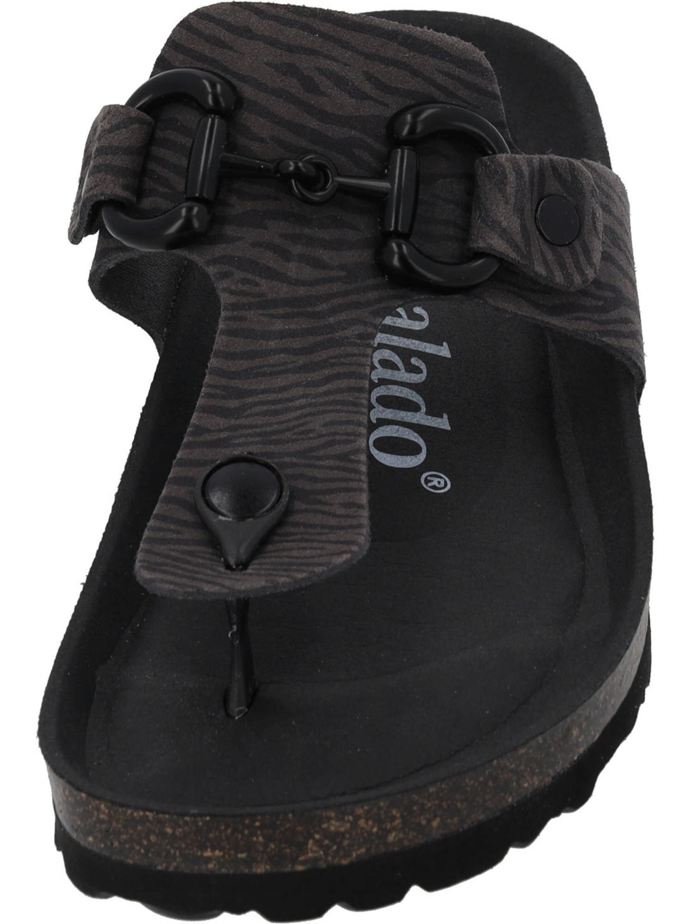 Palado T-bar sandals 'Kos' in Grey