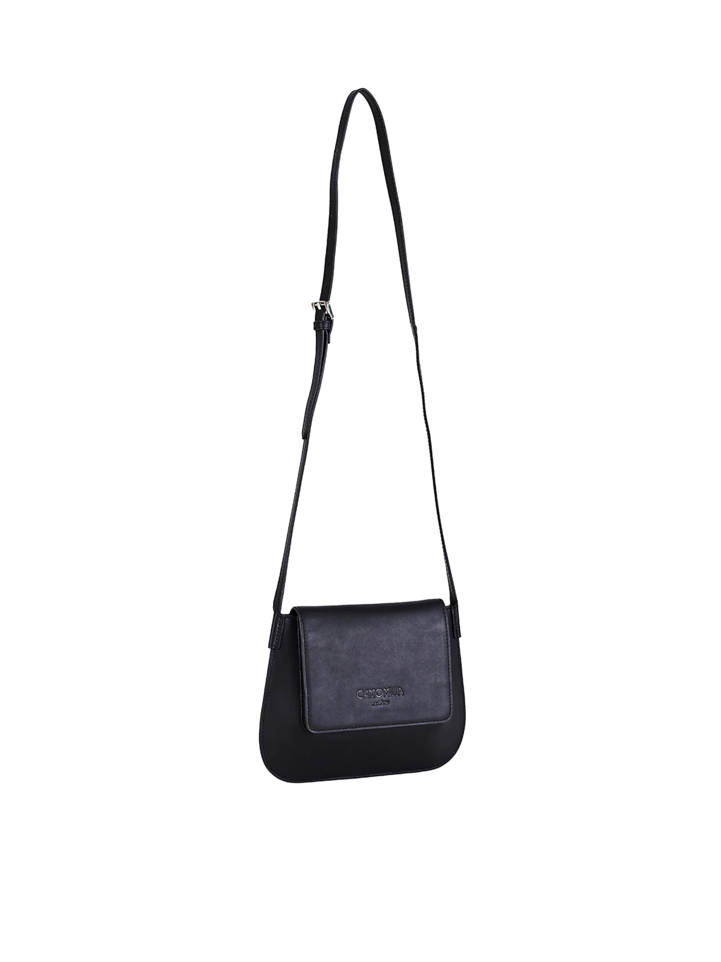 Borsa a spalla di Camomilla Italia in nero: frontale