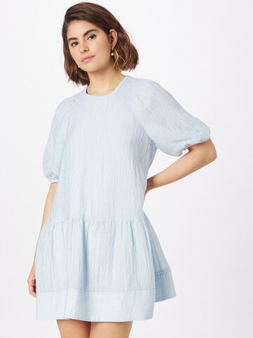 Club Monaco Dress in Blue: front