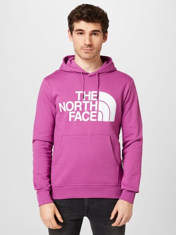 THE NORTH FACE Klasický střih Mikina – fialová: přední strana