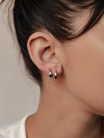 Boucles d'oreilles 'Dome' Hey Happiness en argent