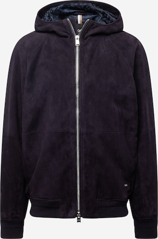 Veste mi-saison 'Monoto' BOSS Black en violet : devant