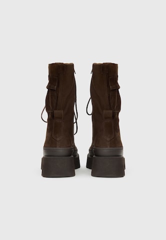 Copenhagen Studios - Botines con cordones '691' en marrón