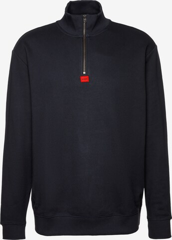 Sweat-shirt 'DURTY' HUGO en bleu : devant