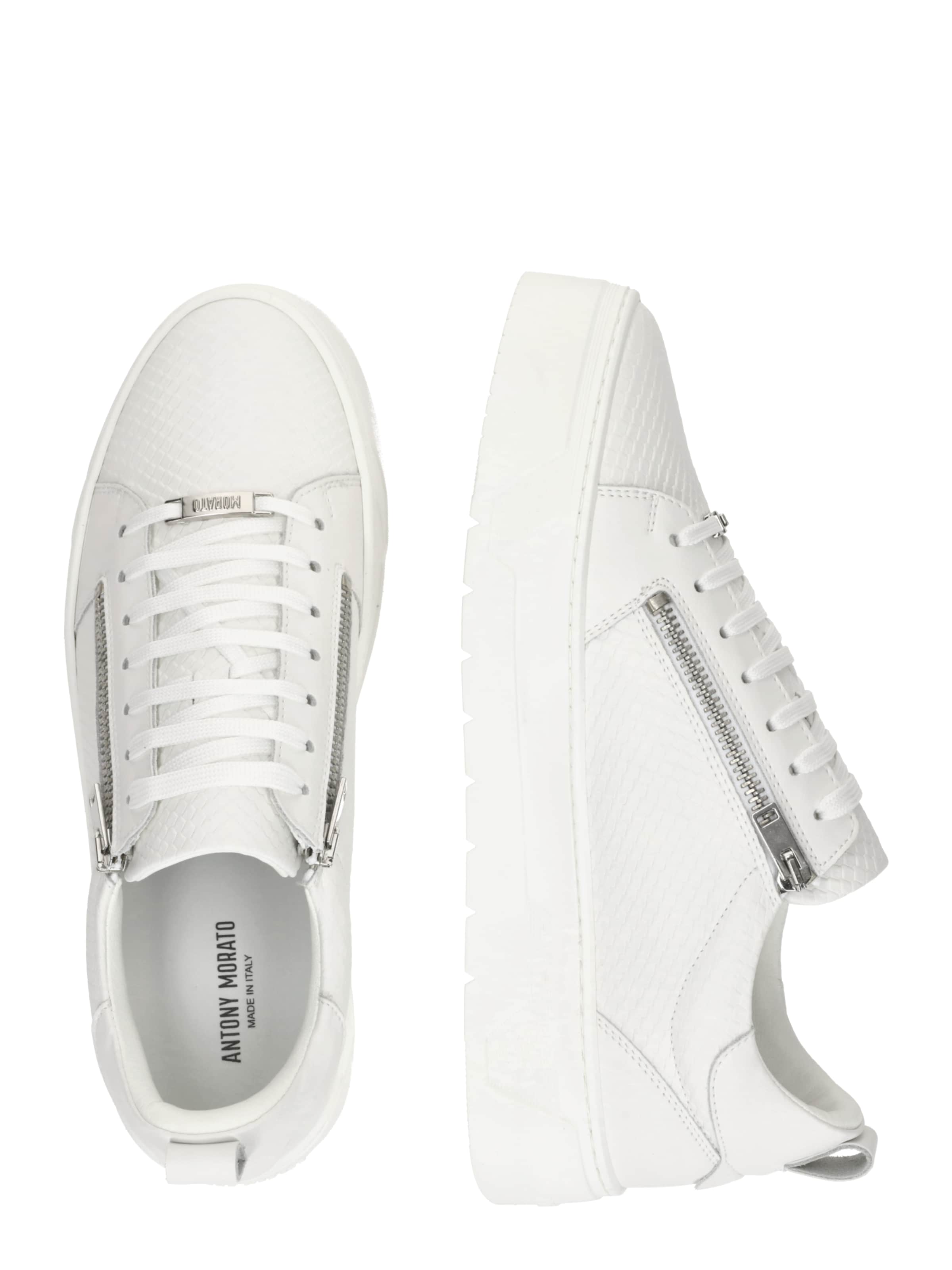 ANTONY MORATO Platform trainers in White