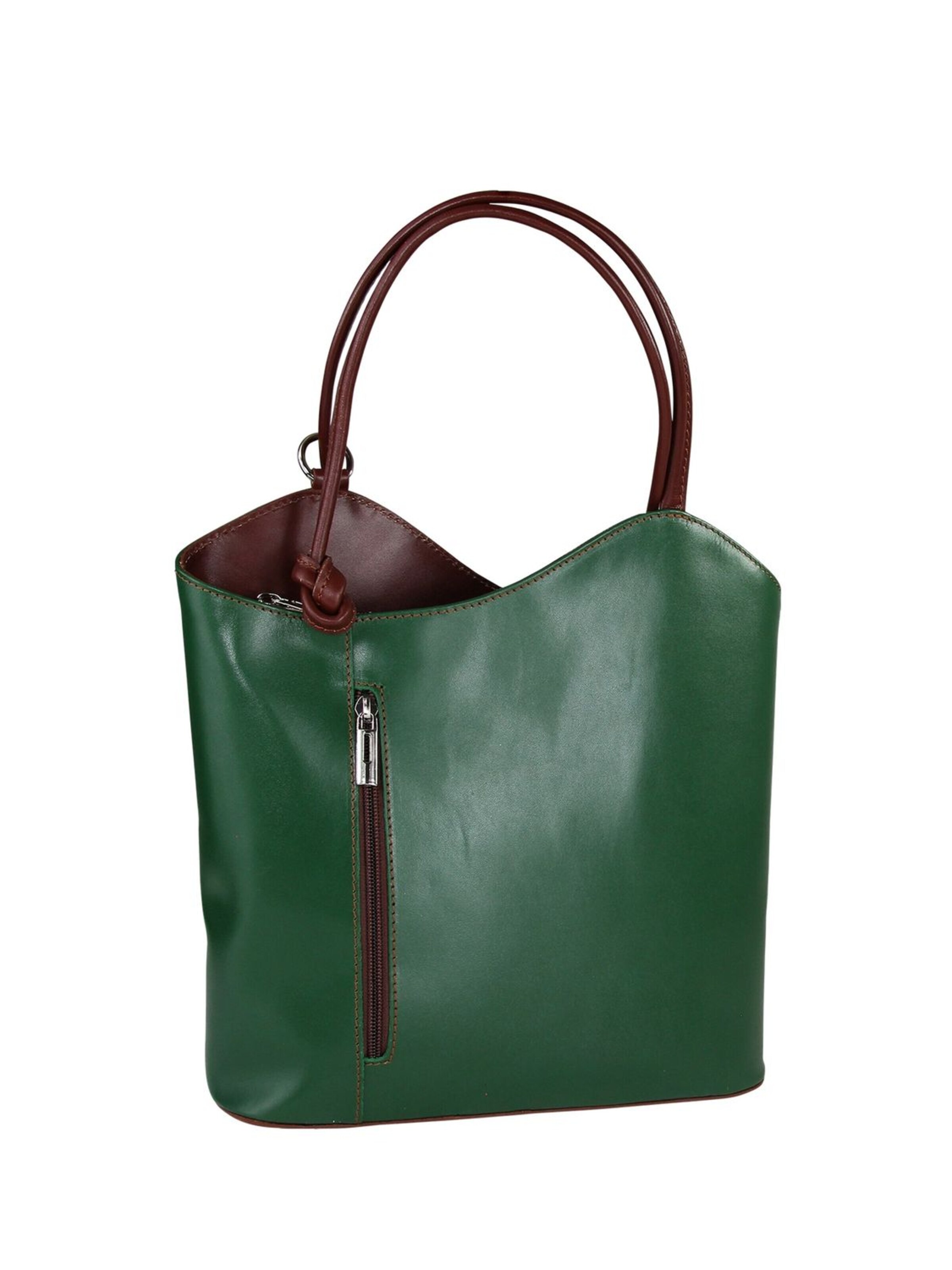 Toscanto - Bolso de hombro en verde: frente