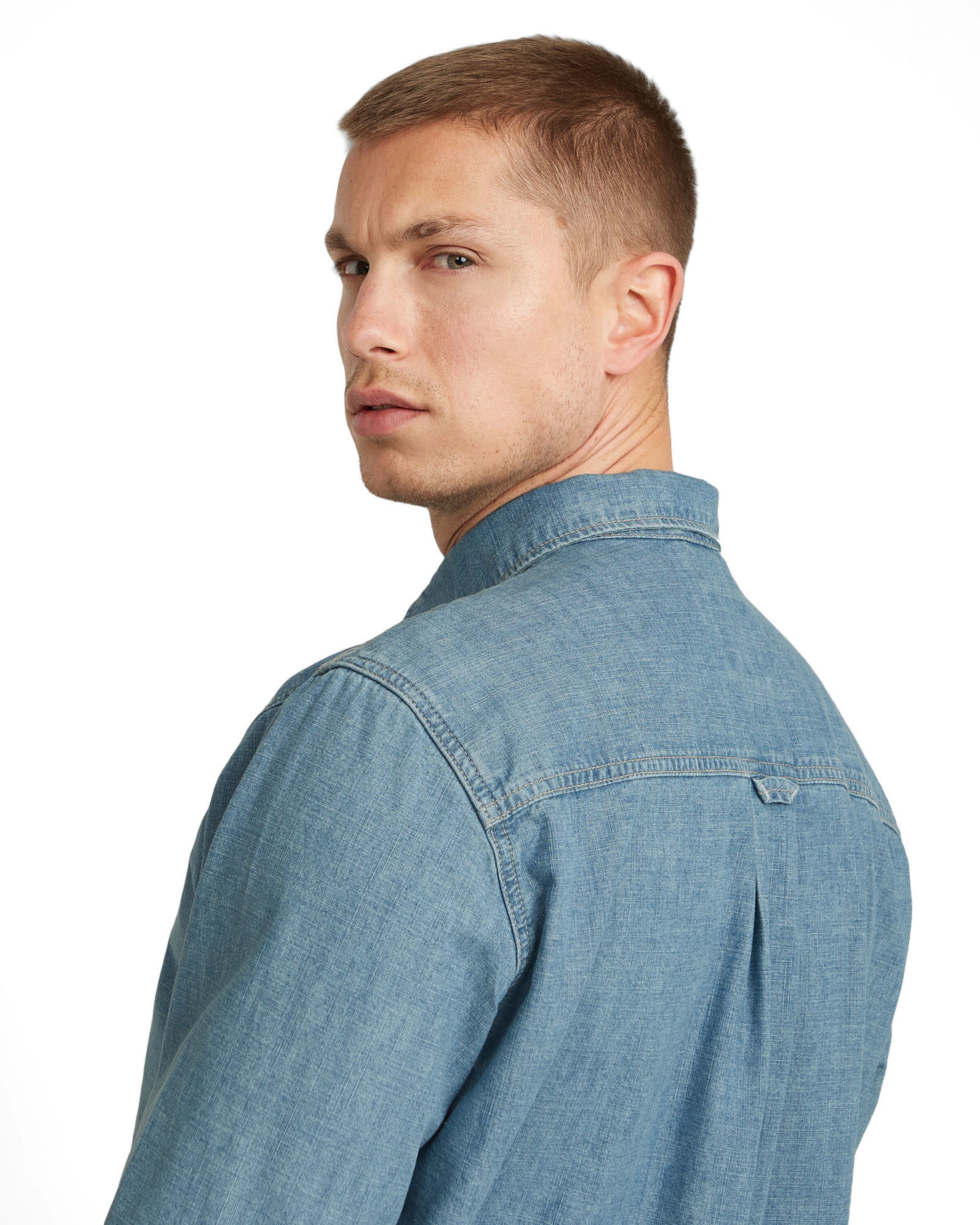 G-STAR Regular Fit Hemd 'Regular' in Blau
