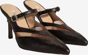 Desa Pumps 'Hausschuhe mit Absatz' in Bruin: voorkant