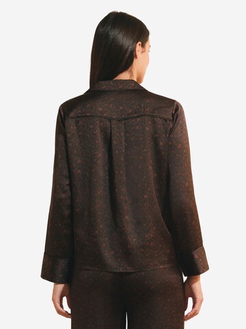ETAM Schlafshirt 'Artlight' in Braun