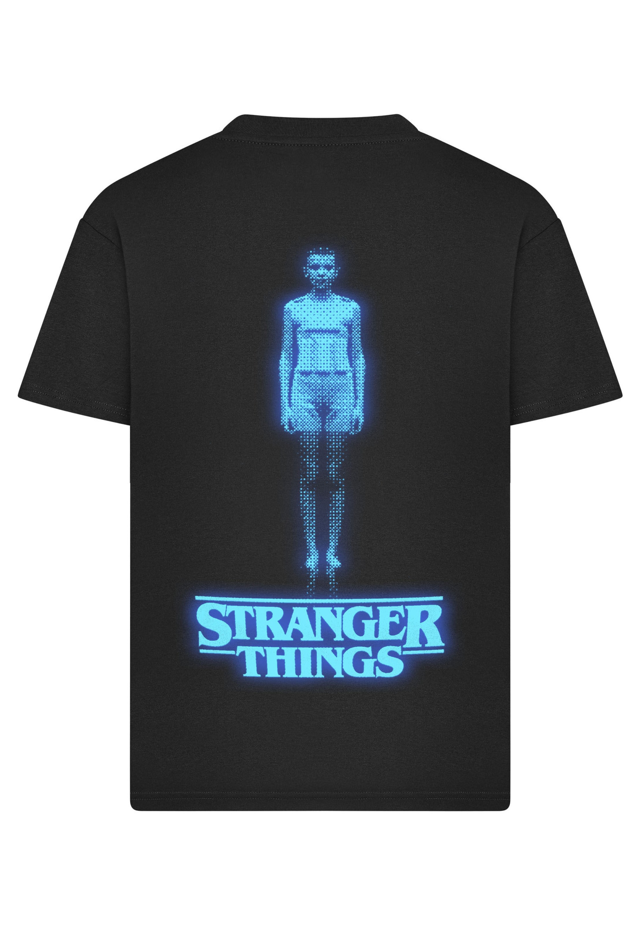 T-Shirt 'Stranger Things Eleven' Merchcode en noir