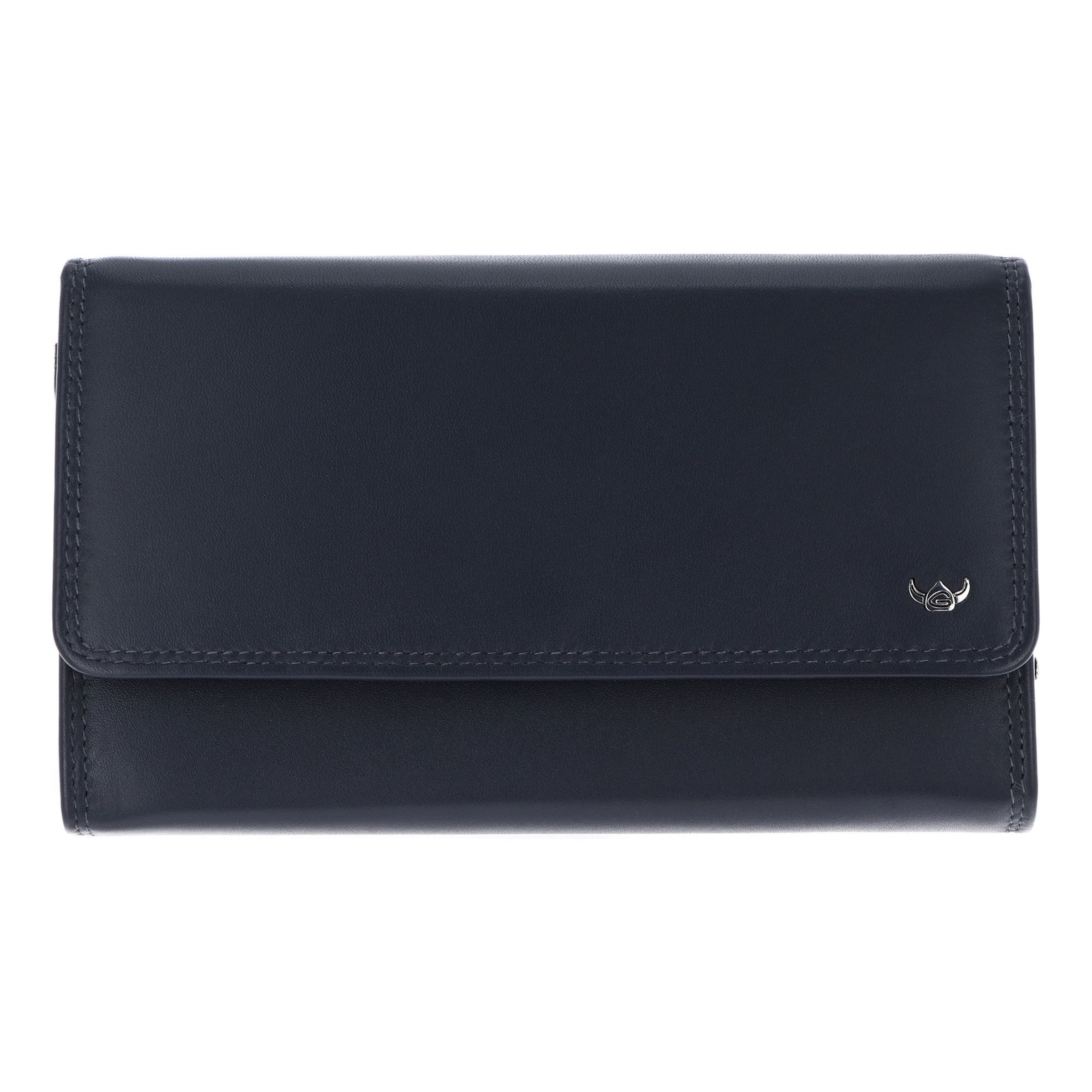 Porte-monnaies 'Polo ' GOLDEN HEAD en bleu : devant