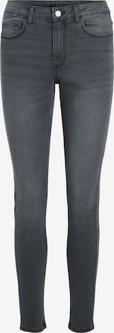 VILA Skinny Jeans 'SARAH' in Grijs: voorkant