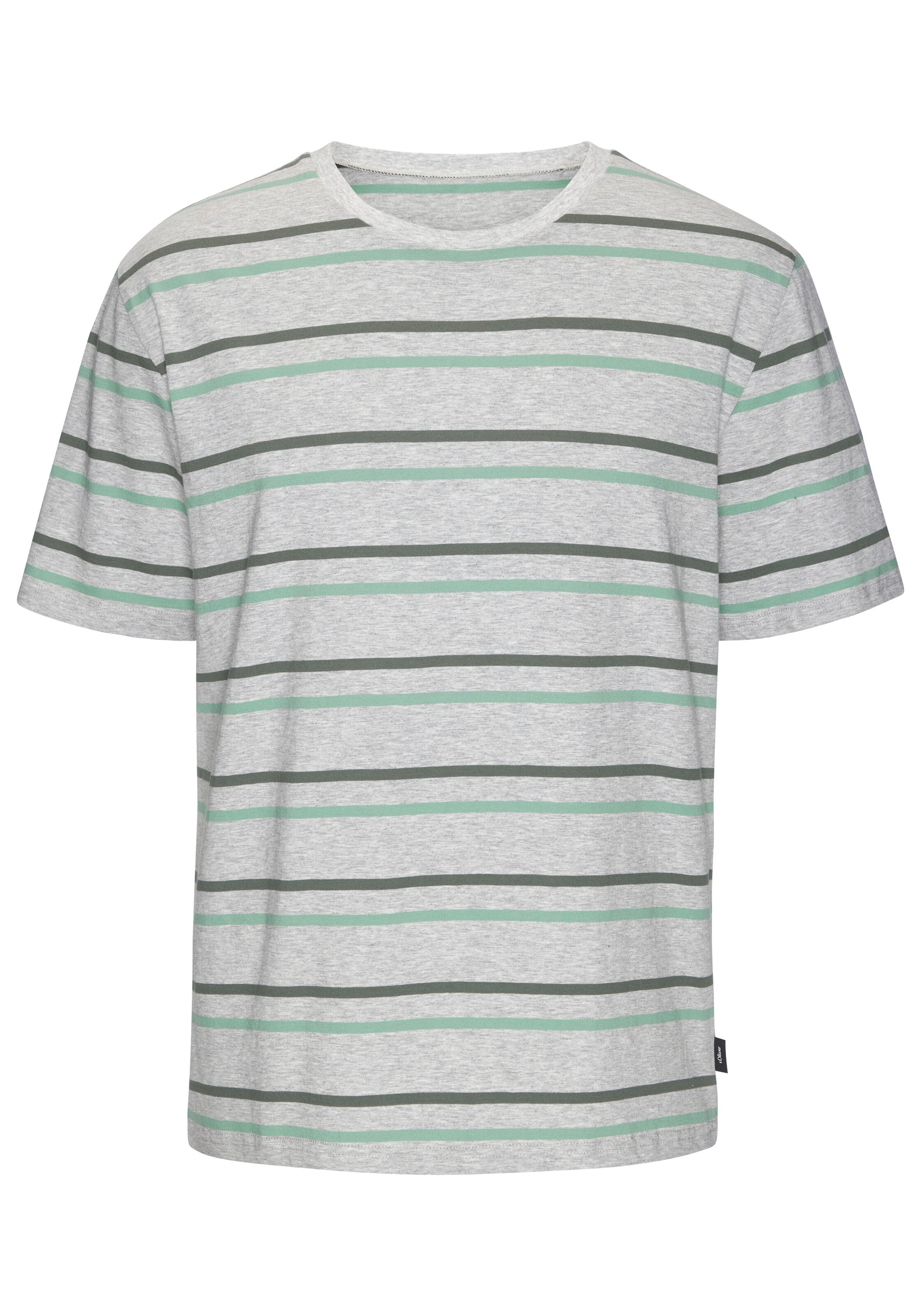 s.Oliver Pyjama in Grau: Vorderseite