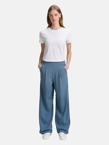 TOM TAILOR DENIM Wide Leg Hose in Blau