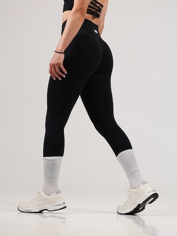 neverover - Acampanado Leggings 'Nova Leggings' en negro