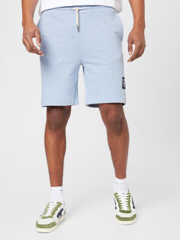 QS Regular Shorts in Blau: predná strana