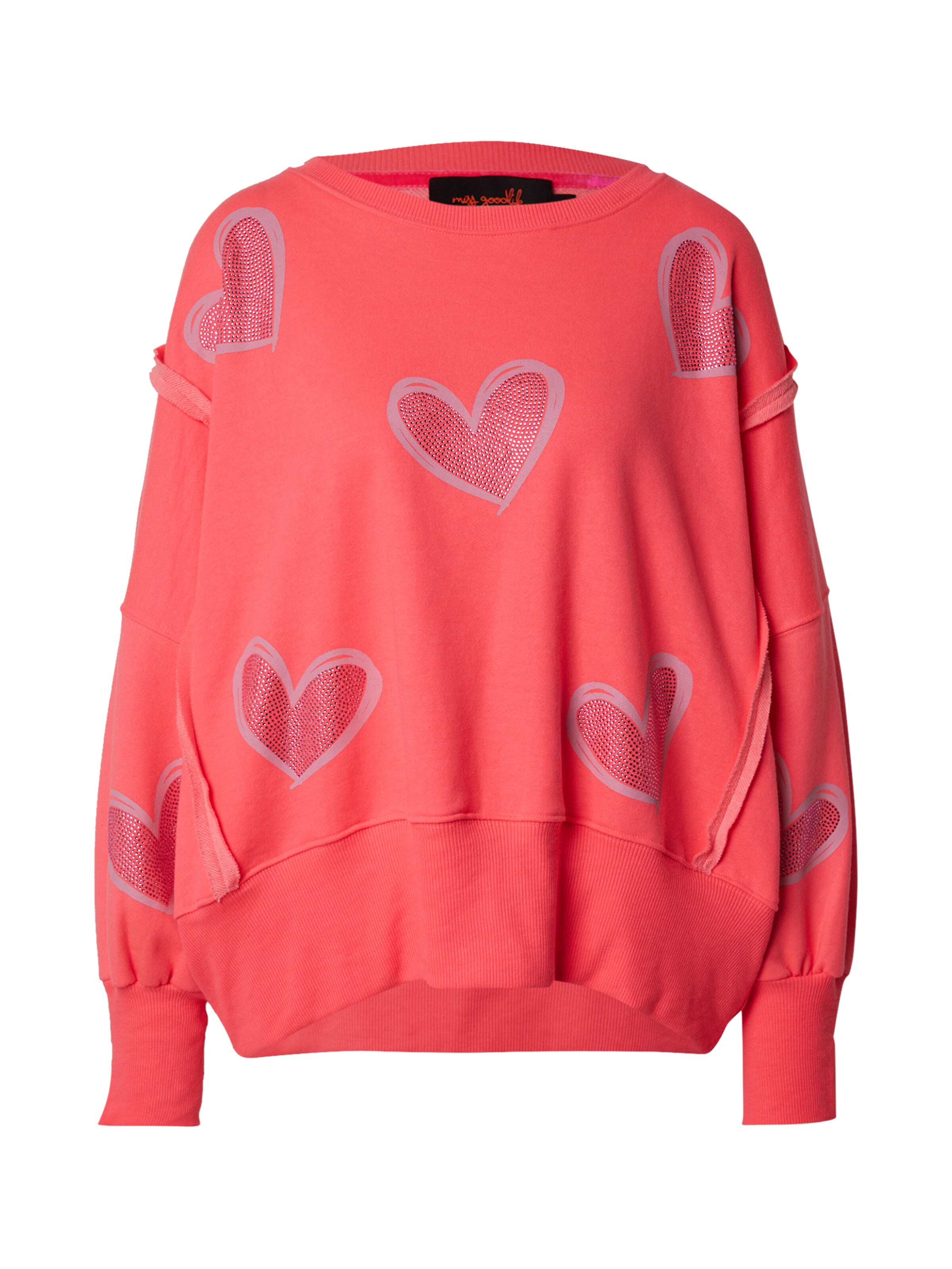 miss goodlife Majica 'Heart' | roza barva: sprednja stran