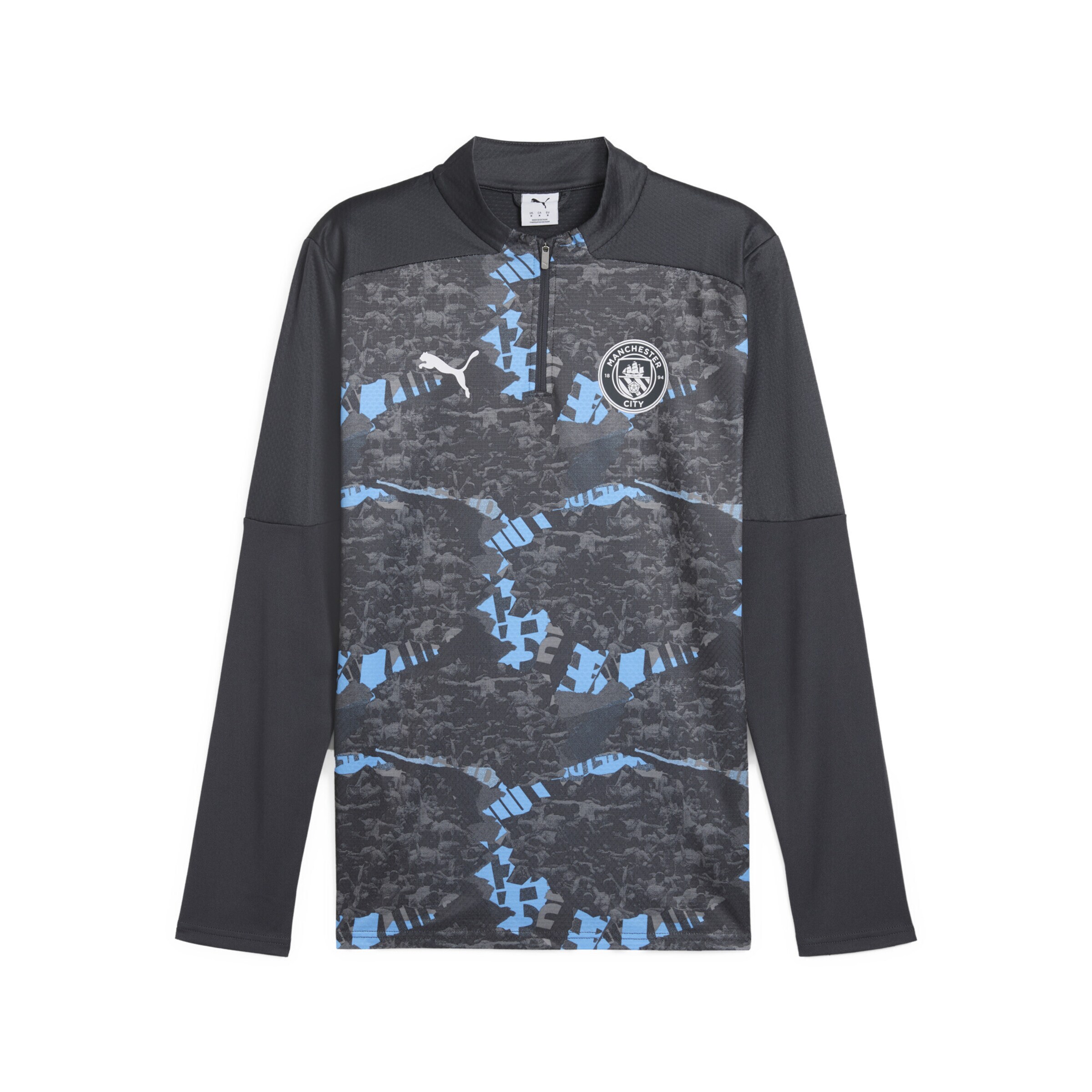 PUMA Performance shirt 'Manchester City Pre-Match' in Grey: front