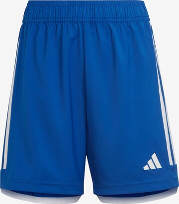 ADIDAS PERFORMANCE Sportbroek 'Tiro 23' in Blauw: voorkant