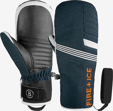 BOGNER Athletic Gloves 'Fire+Ice Pia' in Blue: front