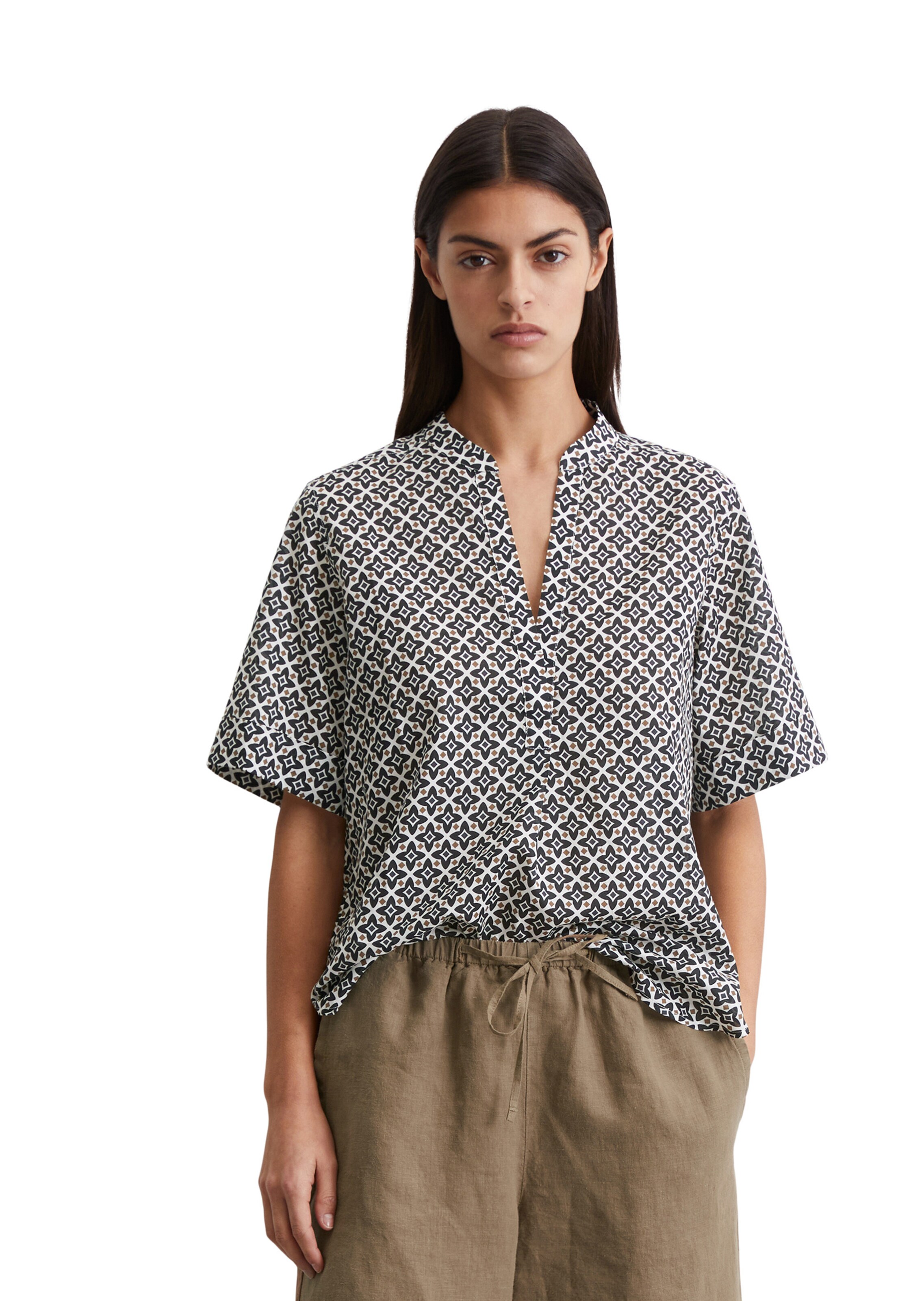 Marc O'Polo Bluse in Mischfarben: Vorderseite