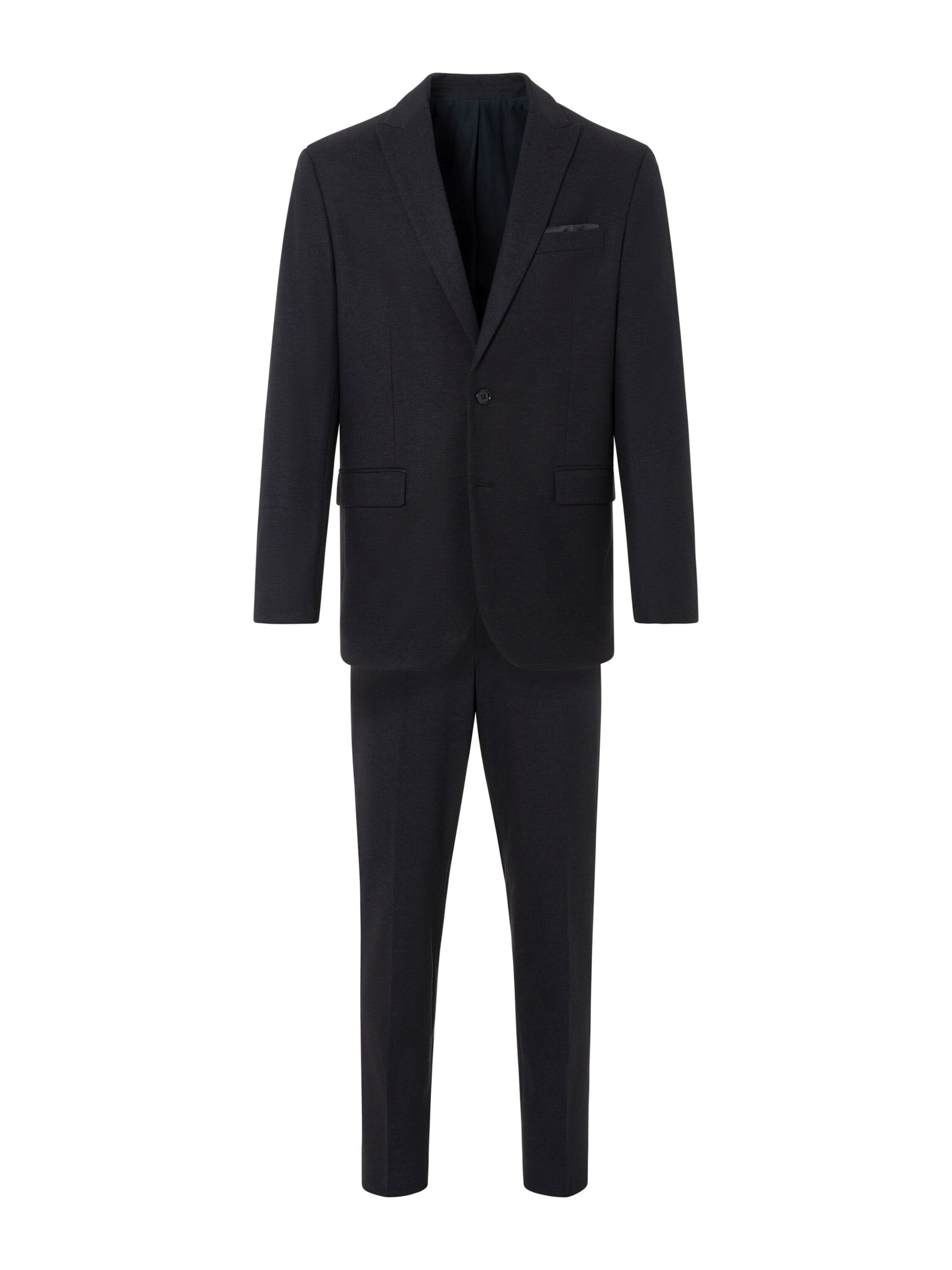 Coupe slim Costume Thomas Goodwin en bleu : devant