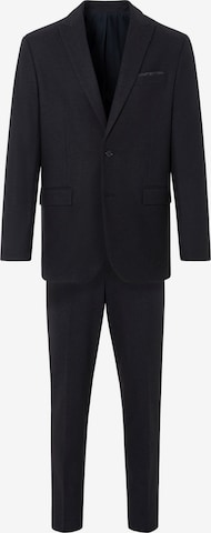 Coupe slim Costume Thomas Goodwin en bleu : devant