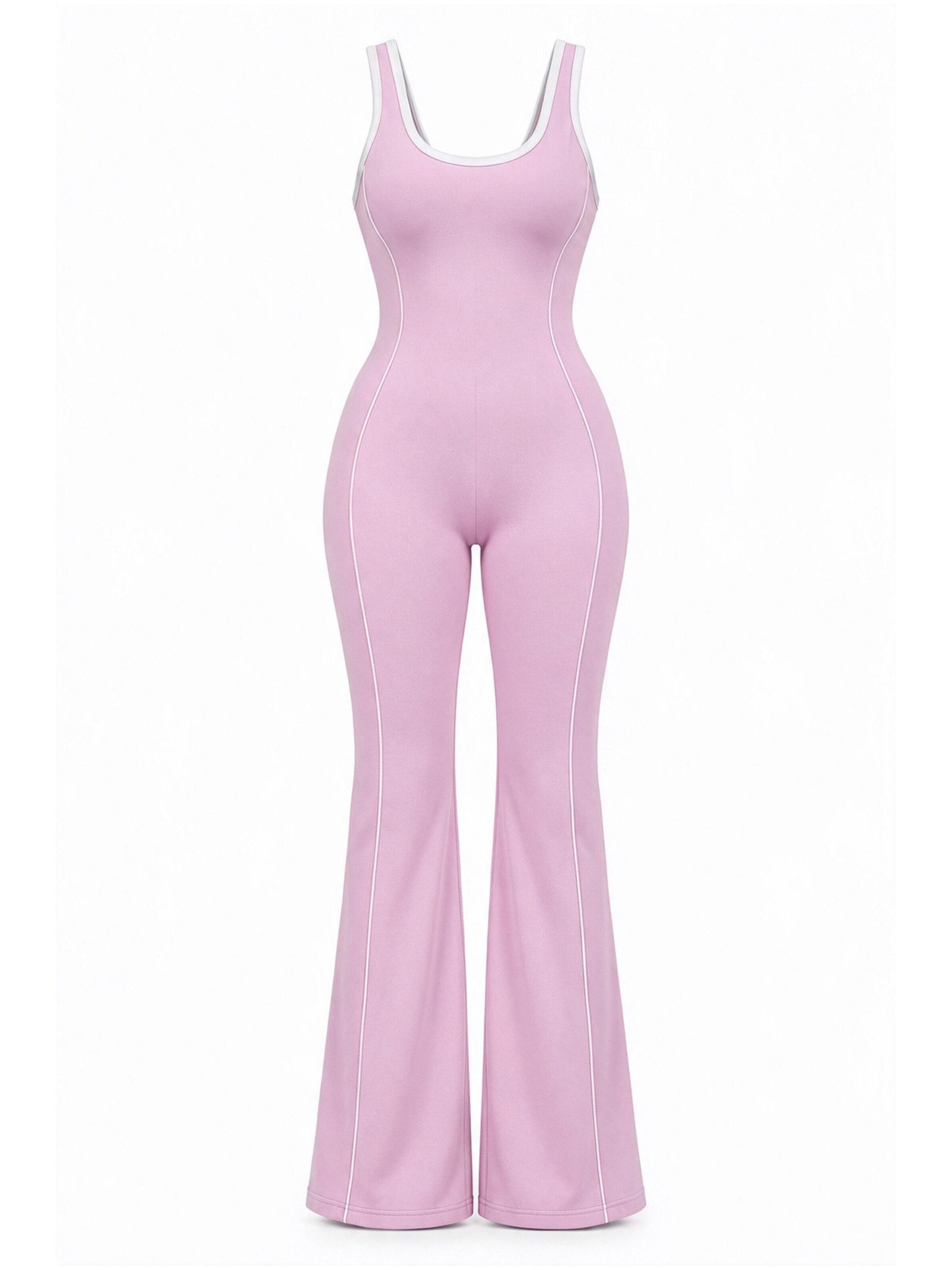 FemmeTone Jumpsuit 'Lavinia'‌‌‌‌‌‌‌‌‌‌ in Pink: Vorderseite