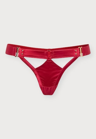 Hunkemöller - Tanga 'Colette' en rojo: frente