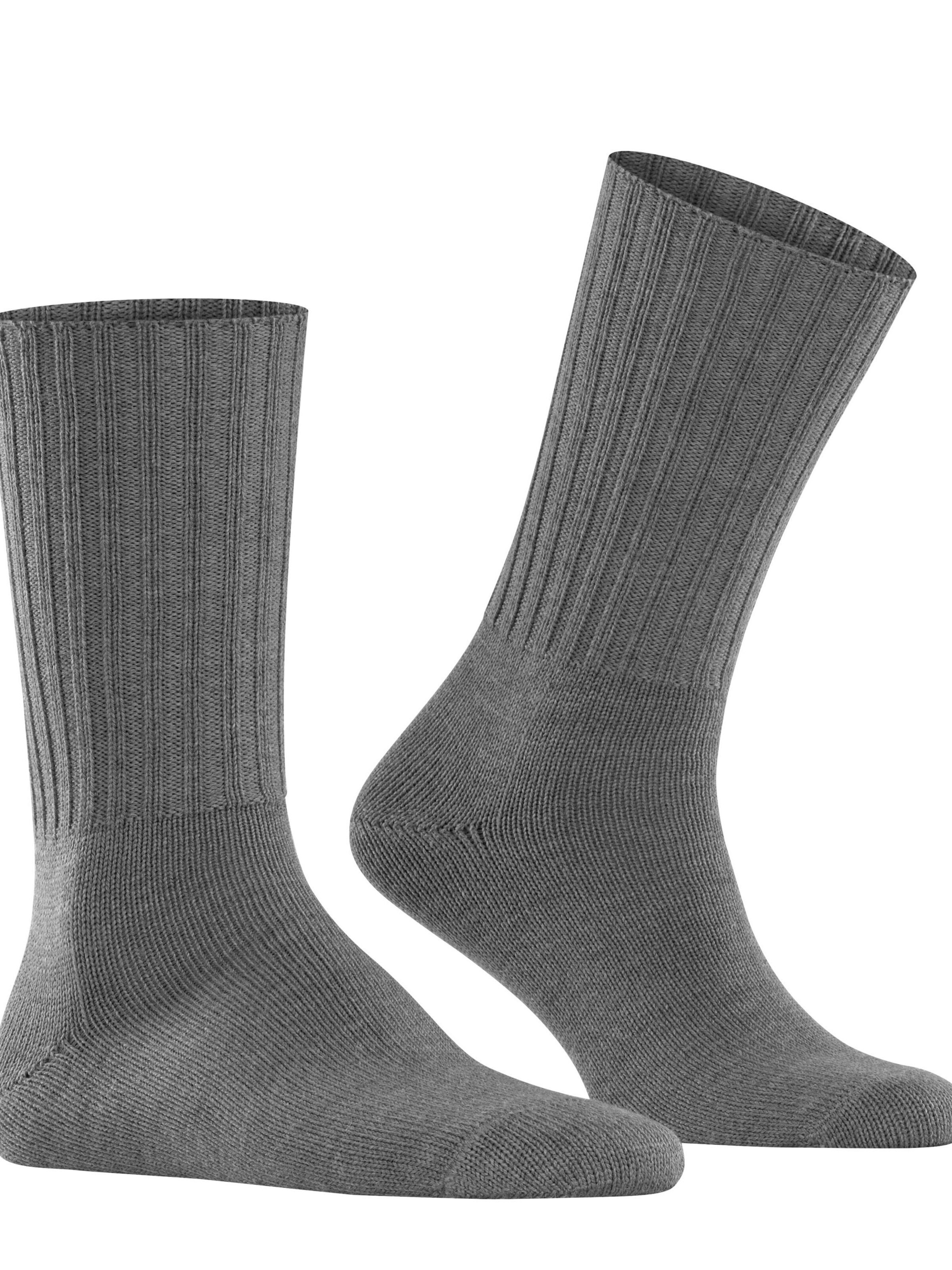 FALKE Socks 'Nelson' in Grey: front