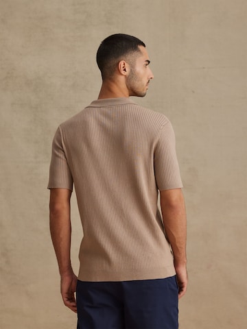 DAN FOX APPAREL Poloshirt 'Nils' in Grau