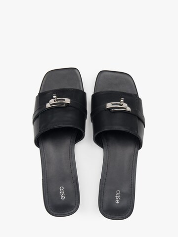 Estro Sandal '0138' in Black