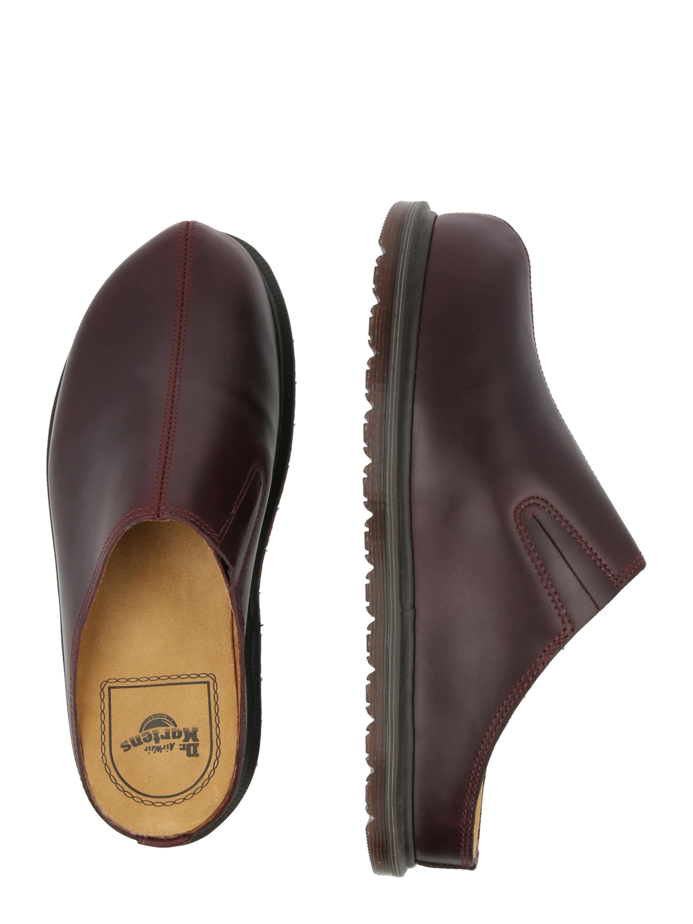 Dr. Martens Nizki natikači 'San Mule' | rdeča barva