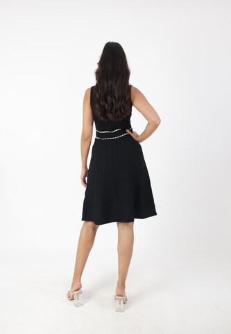 Abito in maglia di Elara in nero