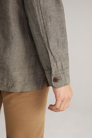 JOOP! Jeans Regular Fit Hemd 'Herold' in Grau